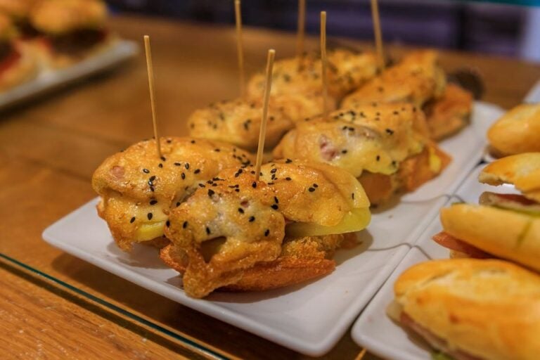 Traditional pintxos