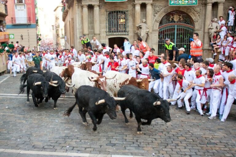 San Fermín festival in Pamplona