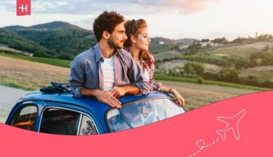 Couple on road trip in Italy - Does Waze work in Europe?