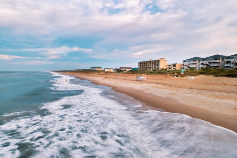 Atlantic Beach Pier in South Carolina