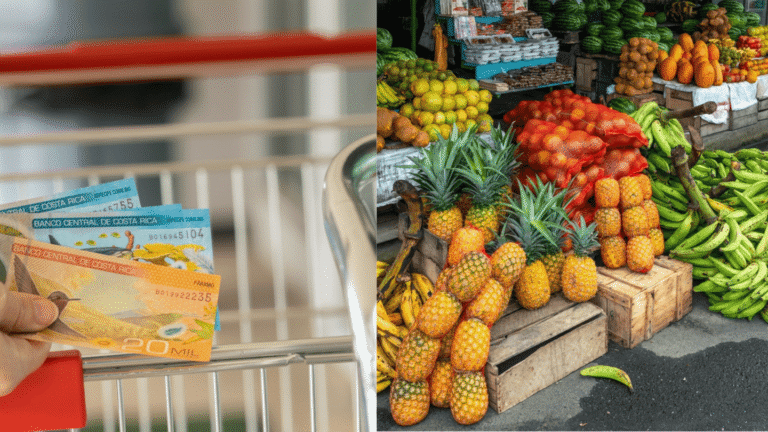 cash and groceries in costa rica