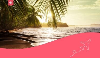 a beautiful beach in costa rica - best places to retire in Costa Rica