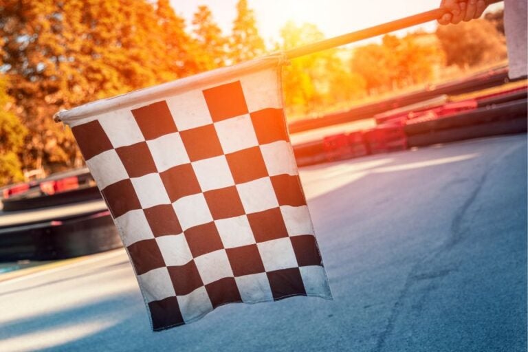 F1 Qatar flag