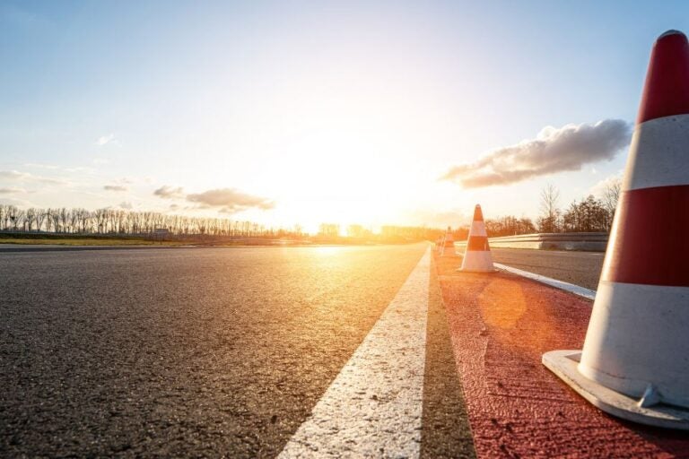 F1 race track