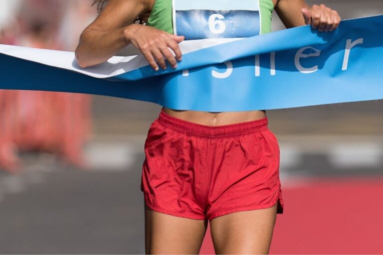 marathon finish line