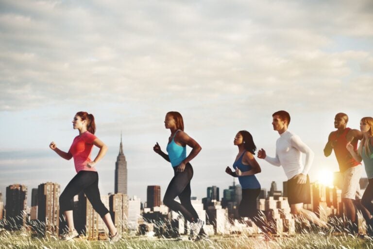 Running Marathon in NYC.