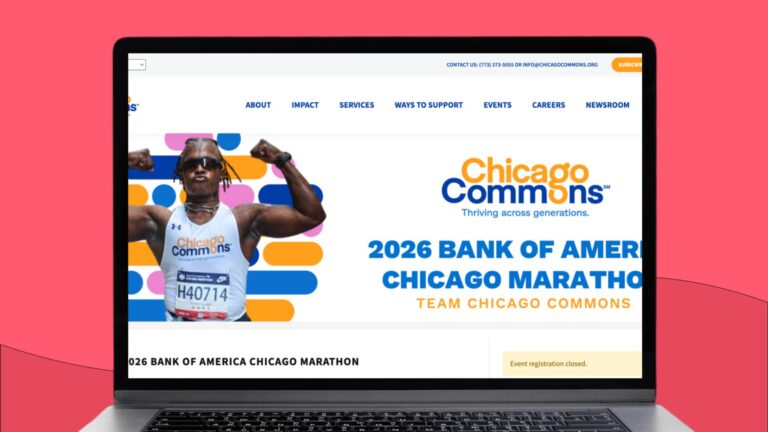 Watching Chicago Marathon online.