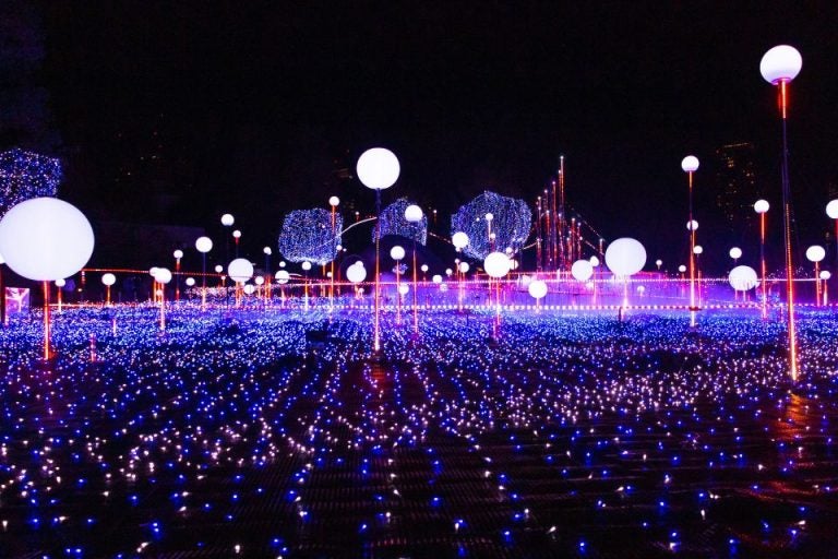 Tokyo Midtown Christmas illuminations 