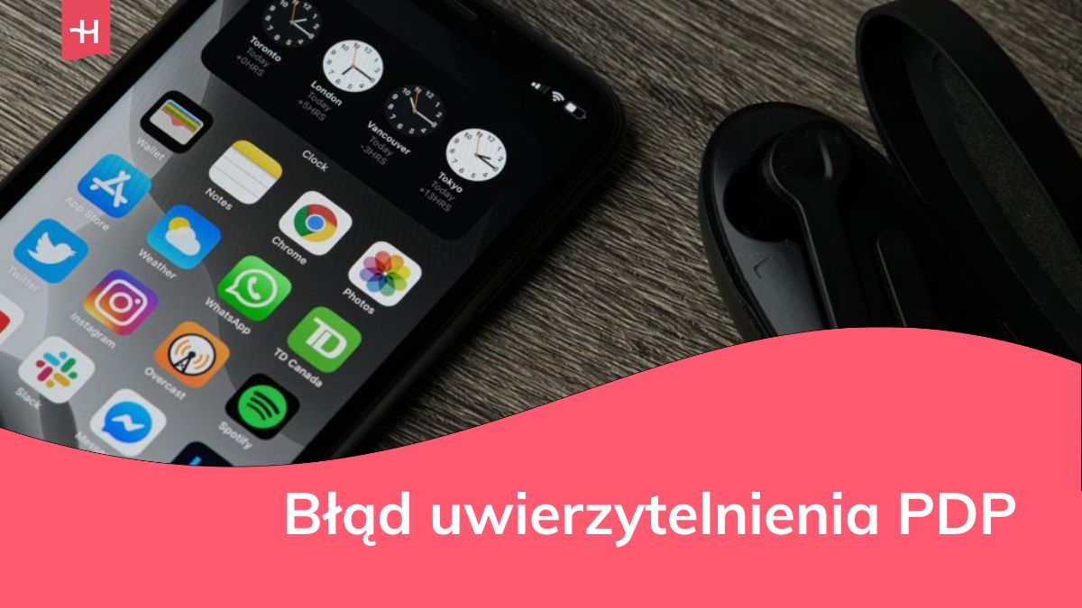 Ekran iphone'a z wyświetlonym menu aplikacji.