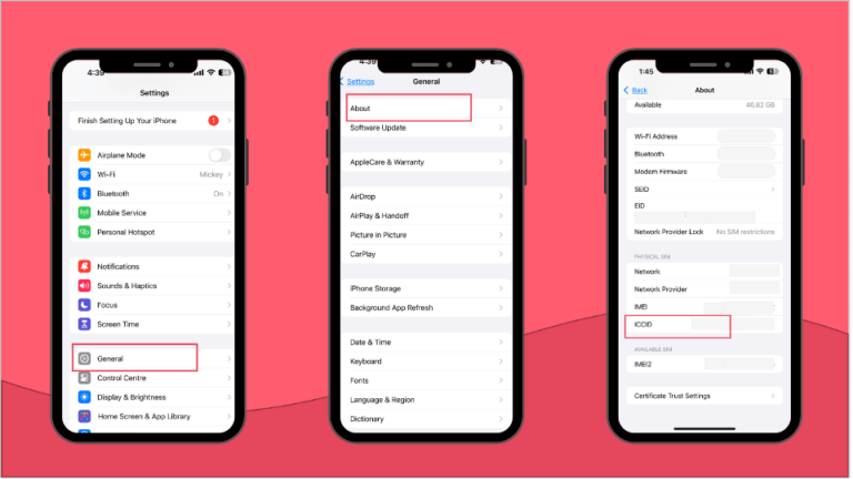 Jak znaleźć numer karty SIM ICCID na swoim iPhonie