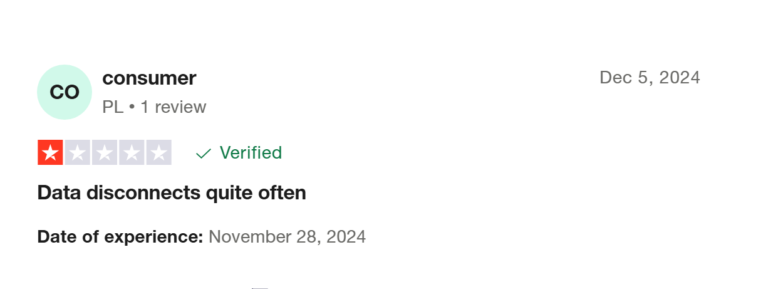 Zrzut ekranu ze strony Tripadvisor.