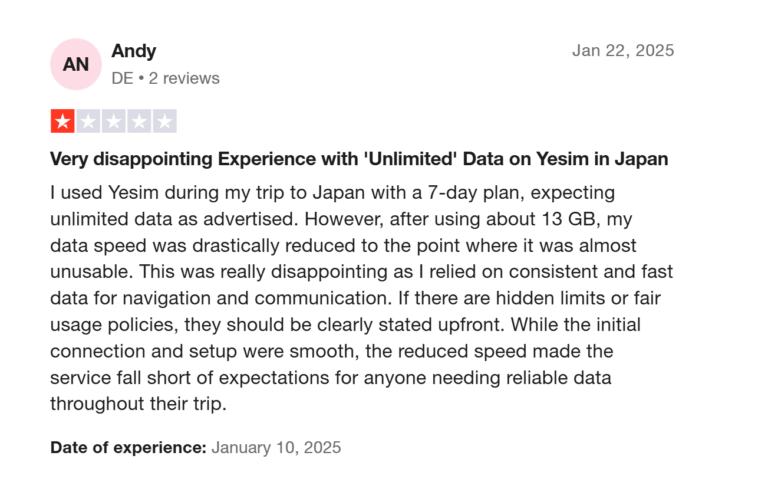 Zrzut ekranu ze strony Tripadvisor