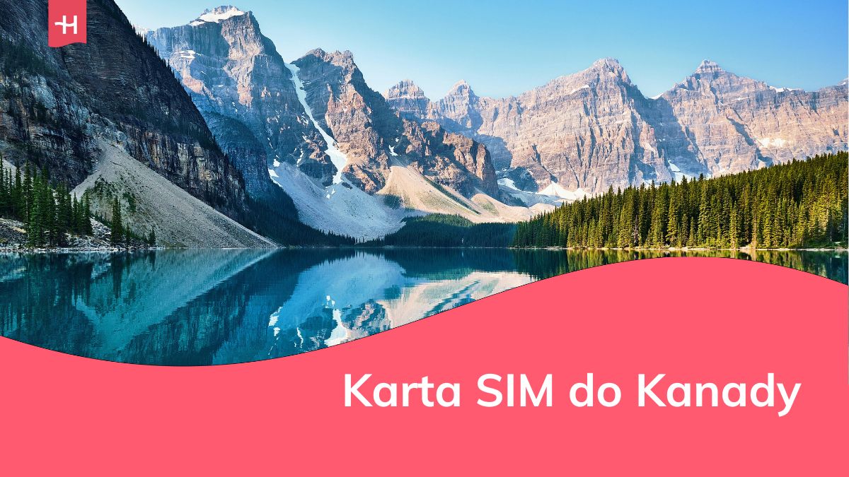 Krajobraz górski w Kanadzie