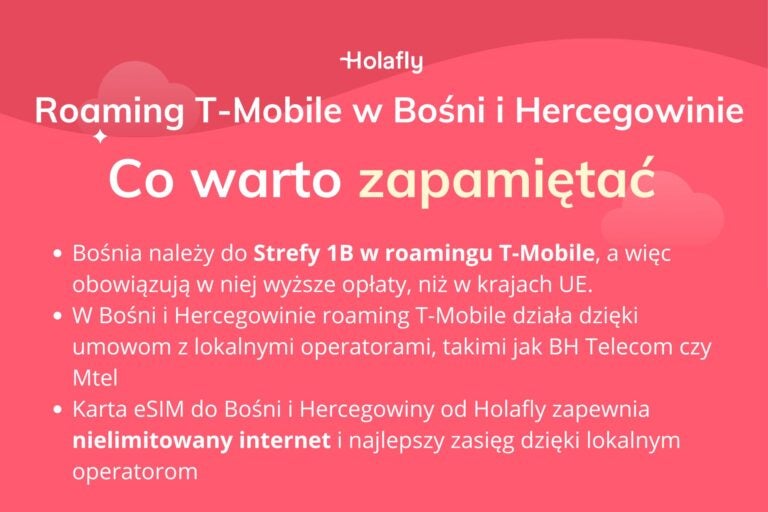 Infografika z podsumowaniem artykułu: bośnia i hercegowina roaming t-mobile