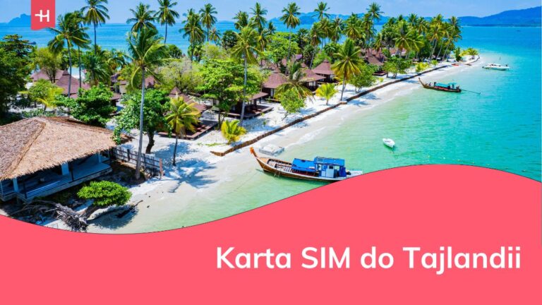 Piękny widok na plażę koh Mook