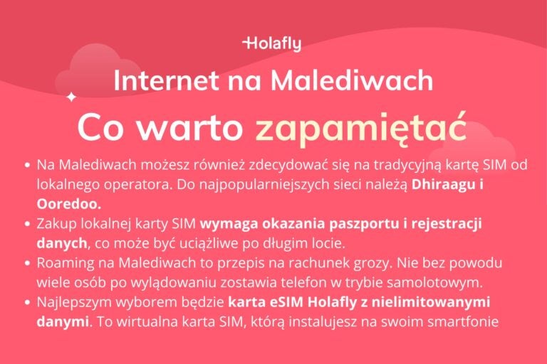 Malediwy - internet