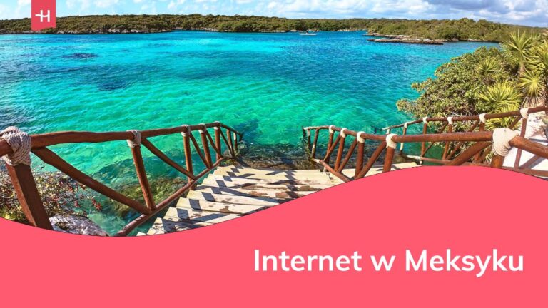 Schody prowadzące na rajskę plażę w Cancun