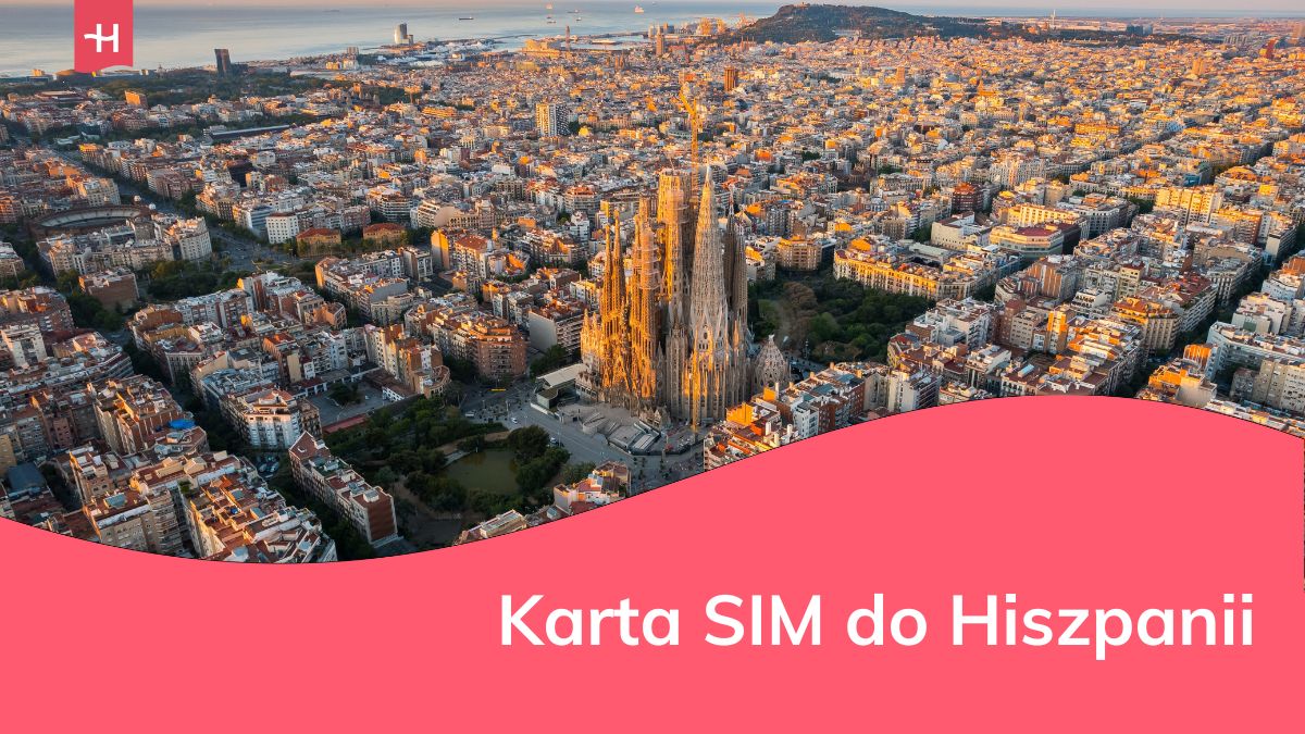 Widok z lotu ptaka na Barcelonę