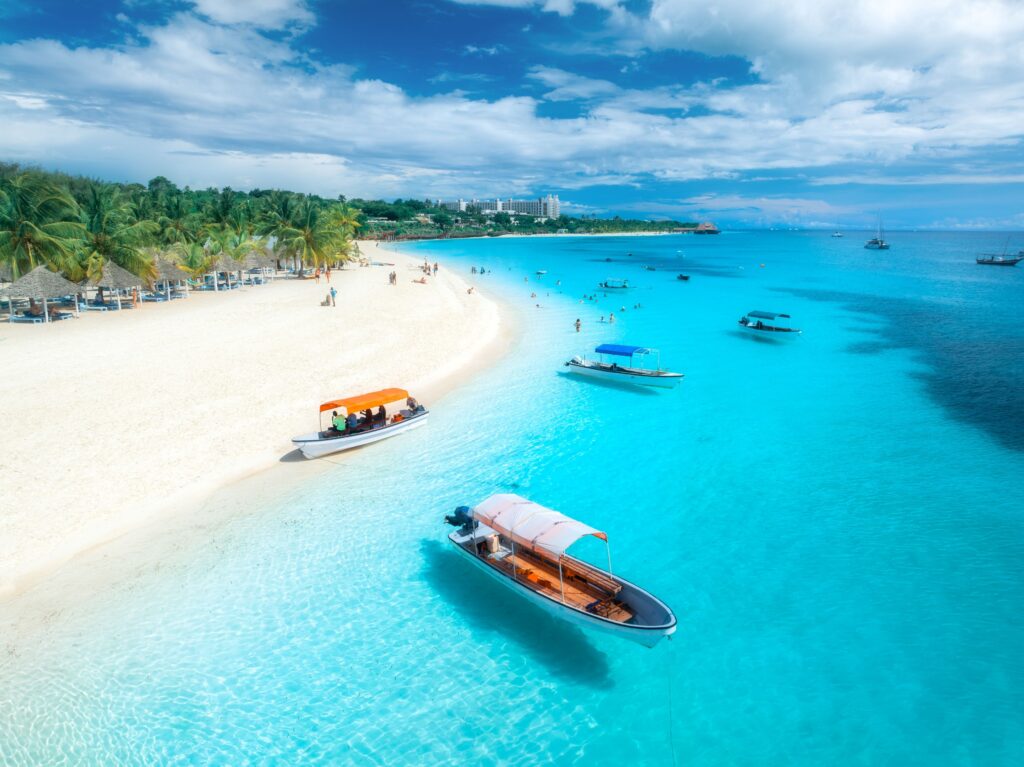 Zanzibar plaże - Kendwa