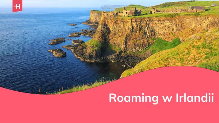 Zamek Dunluce w Irlandii Północnej