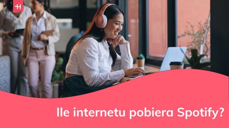 Aby słuchać muzyki w kawiarni należy upewnić się ile internetu pobiera Spotify