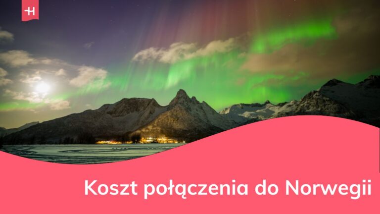 Zorza polarna w Norwegii