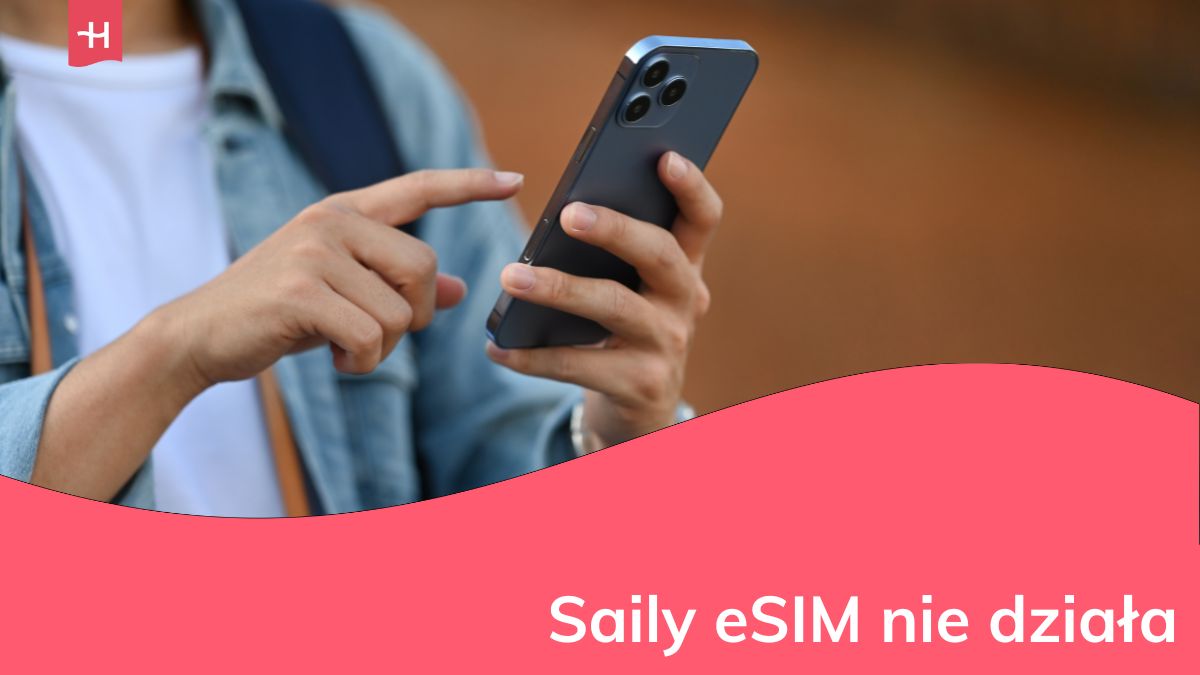 Sprawdzanie na telefonie czy karta Saily działa