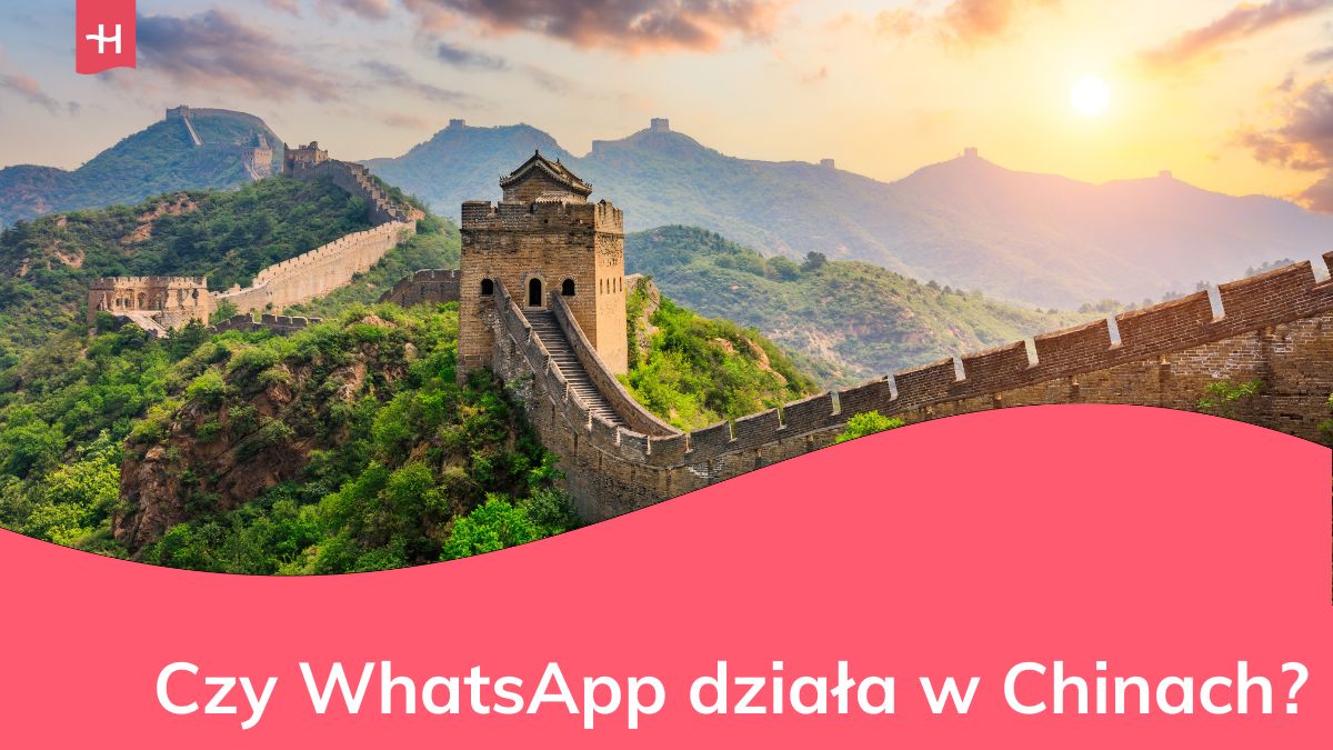 Widok na Mur Chiński w artykułe "Czy WhatsApp działa w Chinach?"