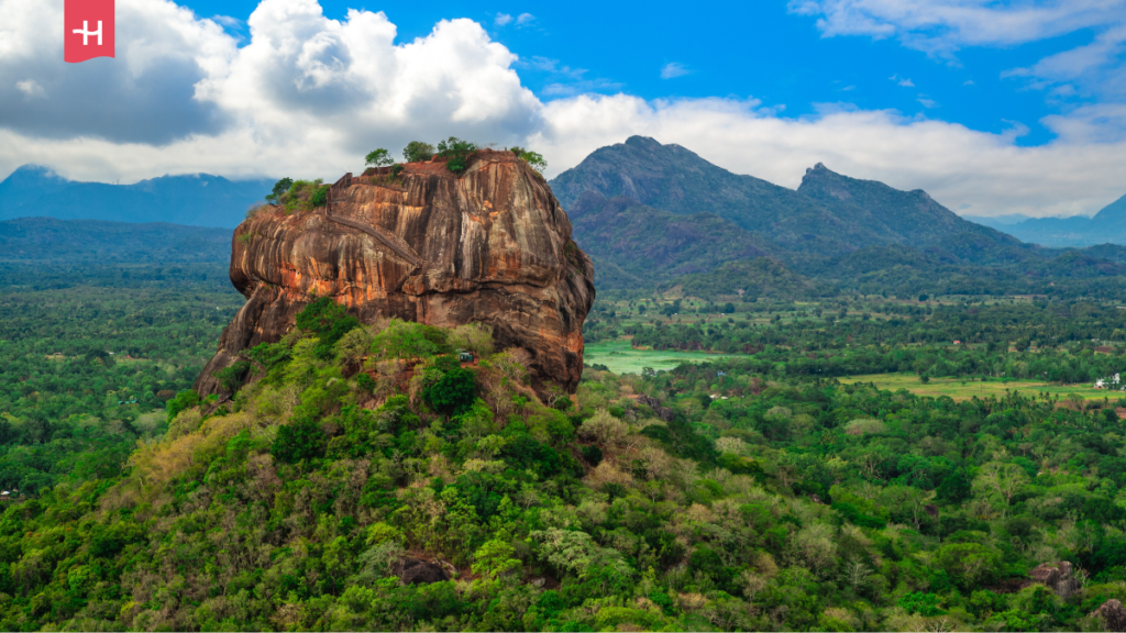 Lion Rock na Sri Lance