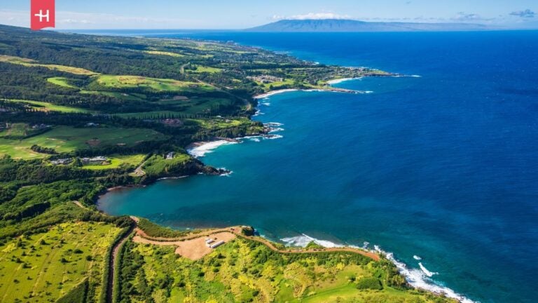 Wybrzeże na Hawajach