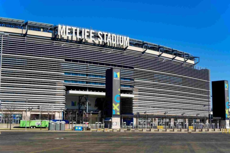 MetLife Stadium w rejonie Nowego Jorku i New Jersey.