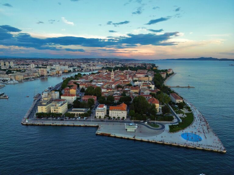 Miasto Zadar, Chorwacja.