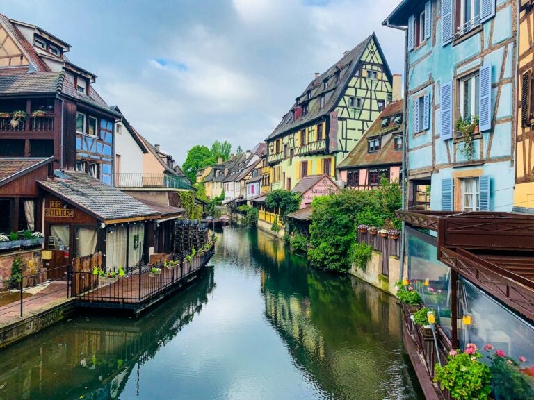 Francuskie miasto Colmar