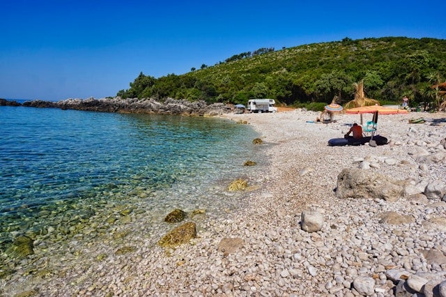 Himara - plaża Albanii