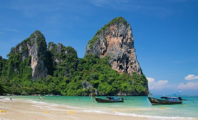 Railay Beach, Krabi, Tajlandia