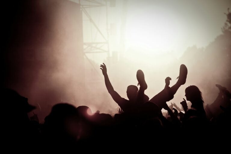 Crowd surfing - Wacken Open Air