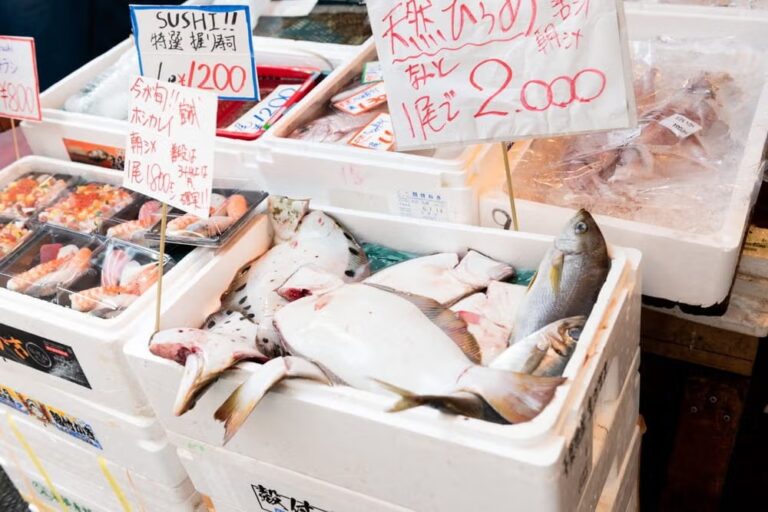 Targ Tsukiji, Japonia.