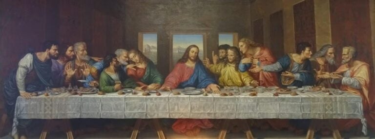 obraz Leonarda da Vinci “Ostatnia Wieczerza”