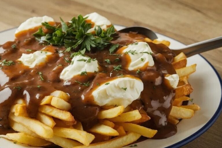 A dish that could easily be thought of as Canada’s national dish - the hearty and rich poutine. 