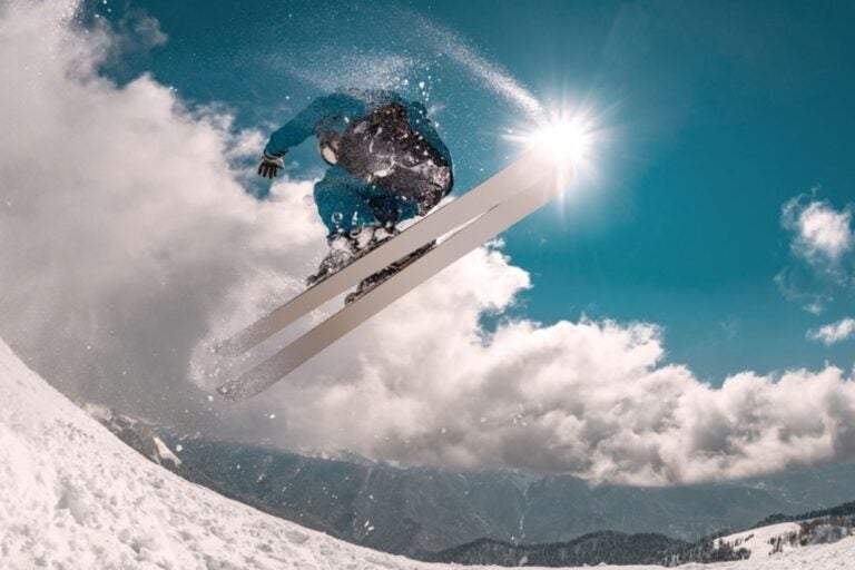 Many Canadians are avid skiers and enjoy skiing at world-class resorts during the winter months. 