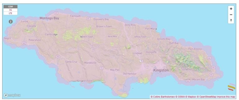 jamaika internetabdeckung digicel