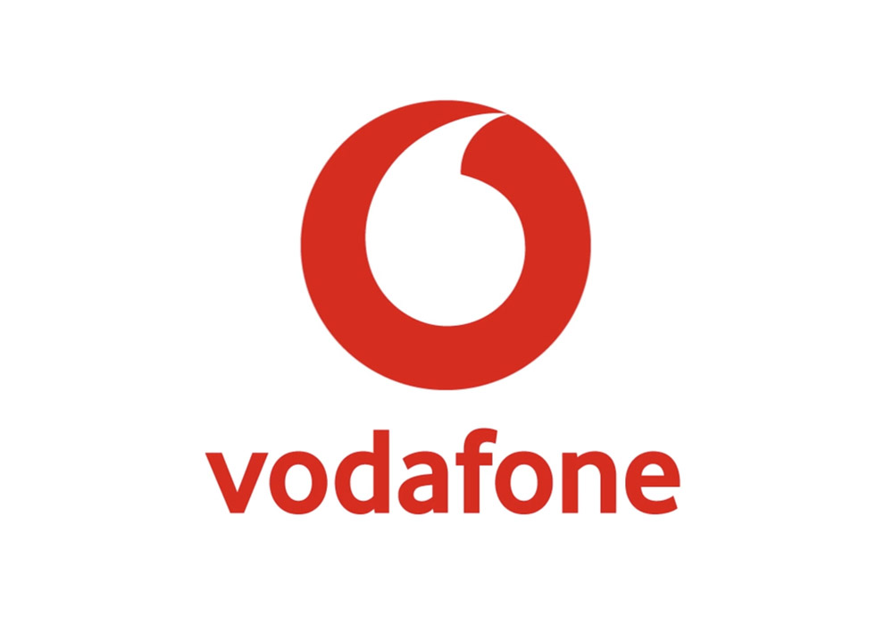 Logo des Telefonanbieters Vodafone.