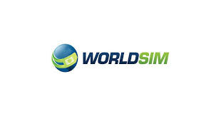 Logo des internationalen Sim-Karten-Anbieters WorldSIM