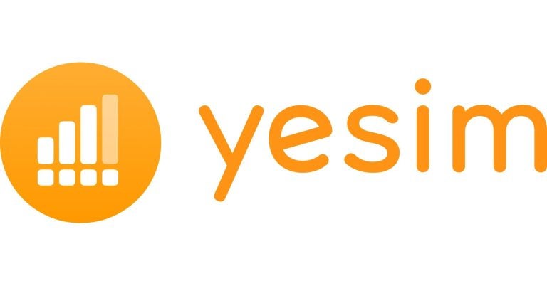 Logo des eSIM-Kartenanbieters Yesim.