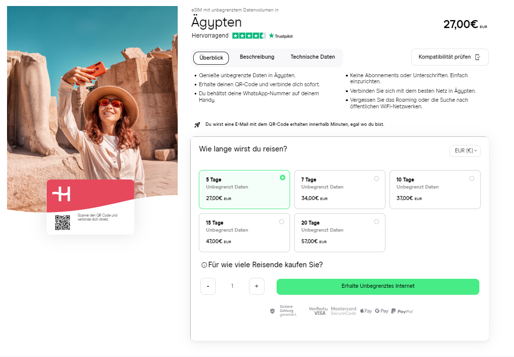SIM-Karte Ägypten: Welche ist die beste? - Holafly