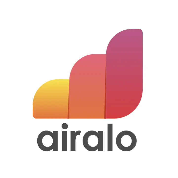 Logo des eSIM-Anbieters Airalo