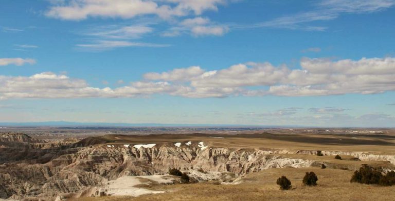 Berge in South Dakota in den USA