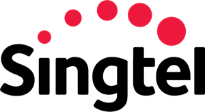 Logo des Telefonanbieters Singtel.