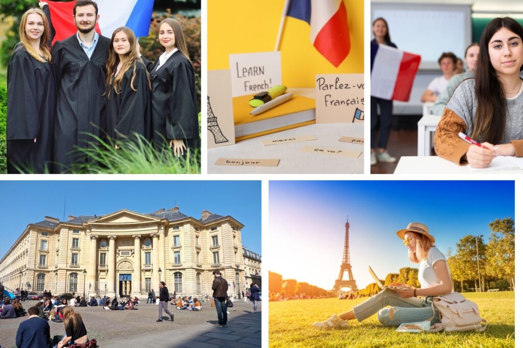 studenten in frankreich