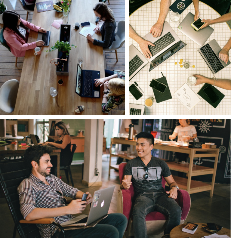 Arbeitsbereiche für Digitale Nomaden